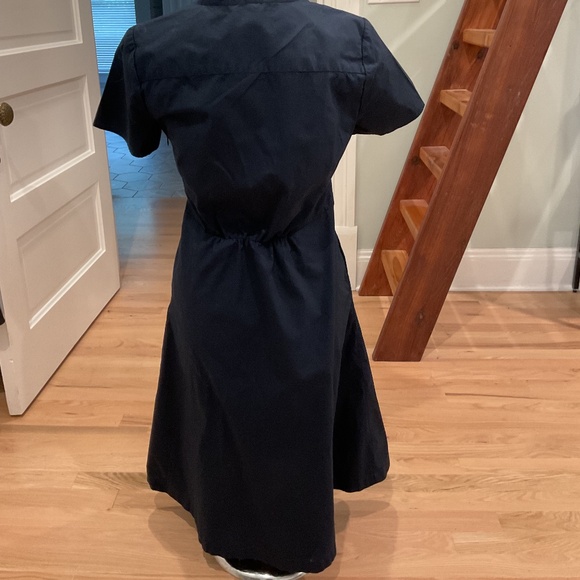 J Crew Factory Navy Blue Dress Size 2 - Picture 2 of 7
